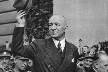 President of Czechoslovakia Edvard Beneš in 1945