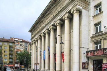 The National Opera and Ballet building in Sofia