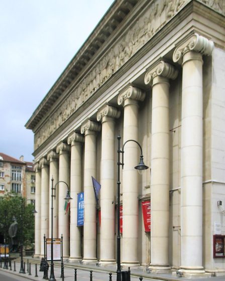 The National Opera and Ballet building in Sofia