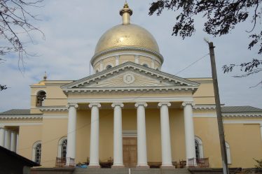 The Holy Transfiguration Cathedral in Bolhrad, Ukraine