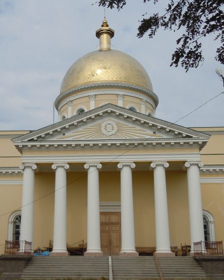 The Holy Transfiguration Cathedral in Bolhrad, Ukraine