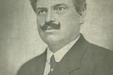 Portrait of Bulgarian prime minister Aleksandar Stamboliyski