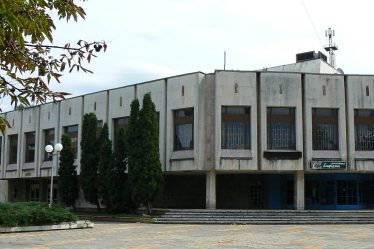 The chitalishte community centre building in Dolni Dubnik