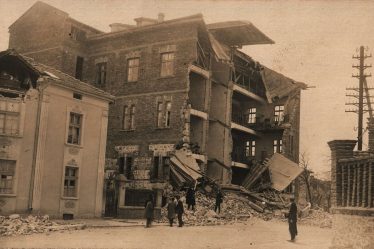 Damage caused by the Chirpan–Plovdiv earthquake in April 1928