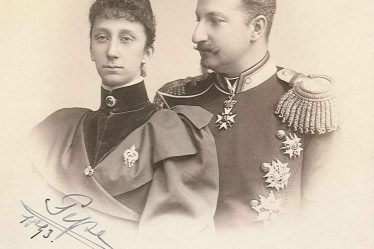 Prince Ferdinand and his wife Marie Louise in 1893