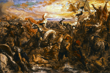 The 1444 Battle of Varna in a painting by Jan Matejko