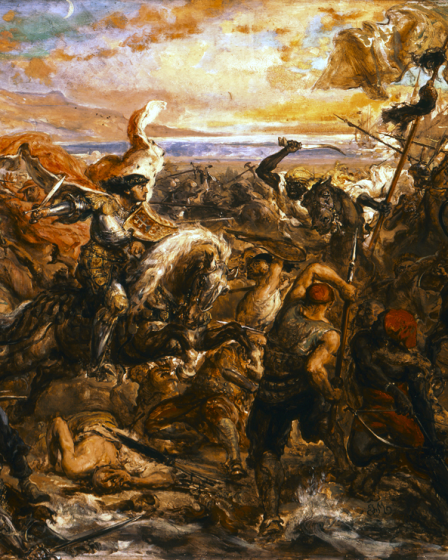 The 1444 Battle of Varna in a painting by Jan Matejko