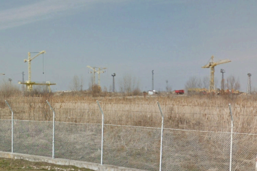 The suspended construction site of Belene Nuclear Power Plant