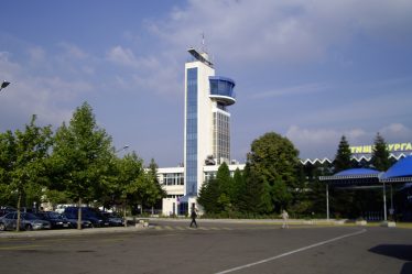 Control tower at Burgas Airport