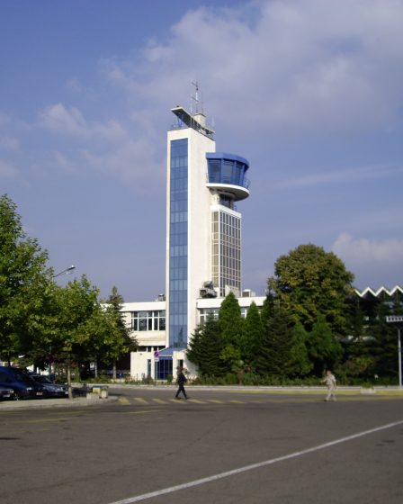 Control tower at Burgas Airport