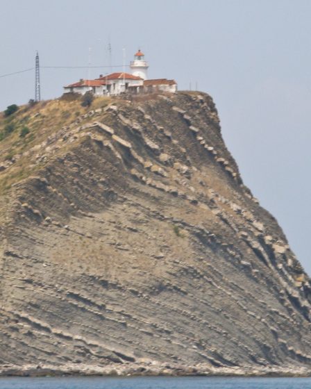 Cape Emine Lighthouse on Bulgaria's Black Sea coast