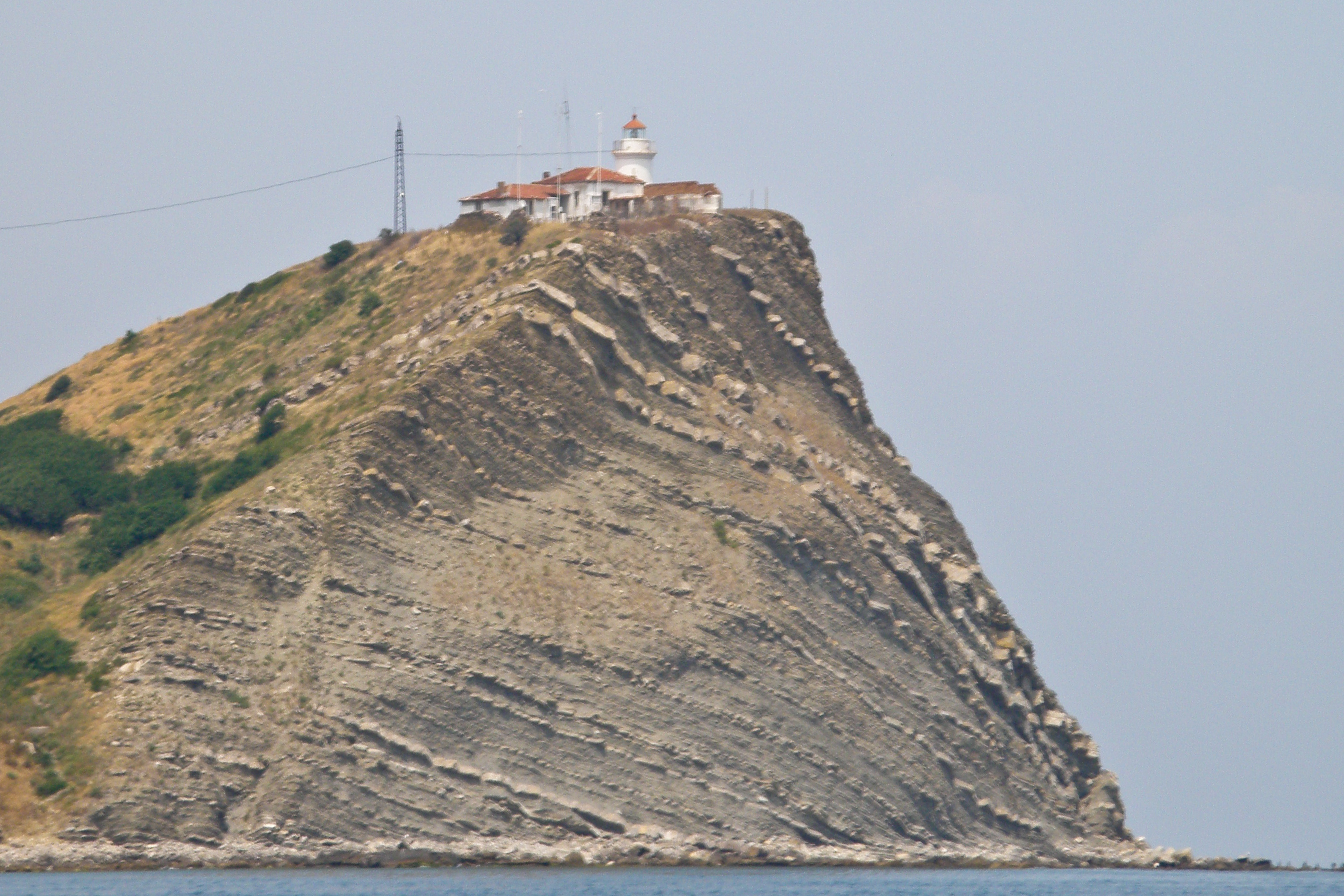 Cape Emine Lighthouse on Bulgaria's Black Sea coast