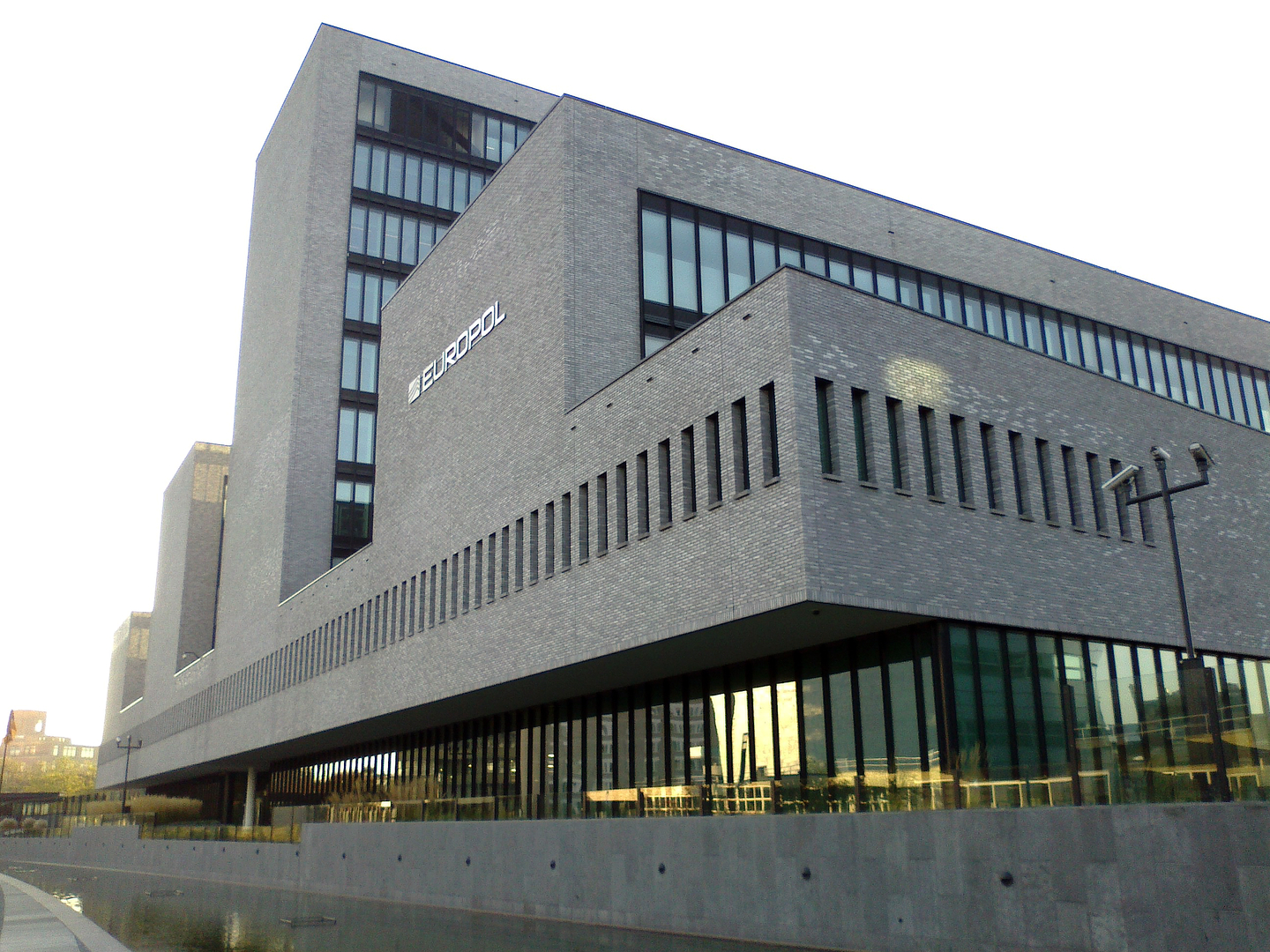 Europol headquarters building in The Hague