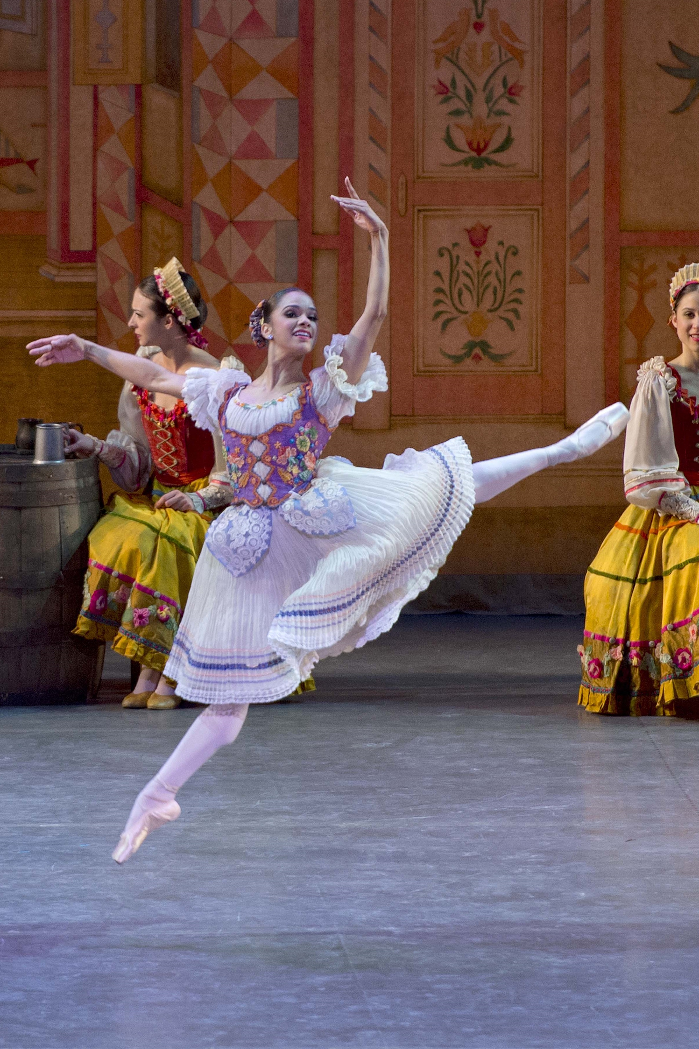 A scene from the ballet Coppélia