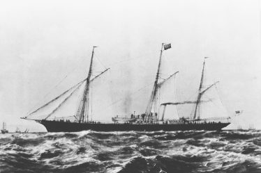 The ship Struma before its sinking in 1942