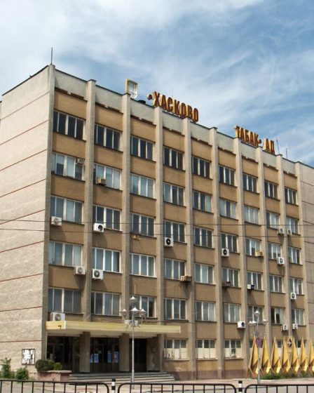 Historic tobacco factory in Haskovo, Bulgaria