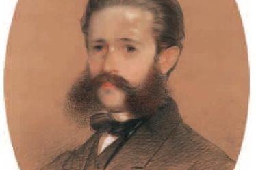 Portrait of General Iosif Gurko in 1863