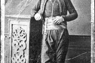 Portrait of Georgi Benkovski around 1875