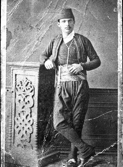 Portrait of Georgi Benkovski around 1875