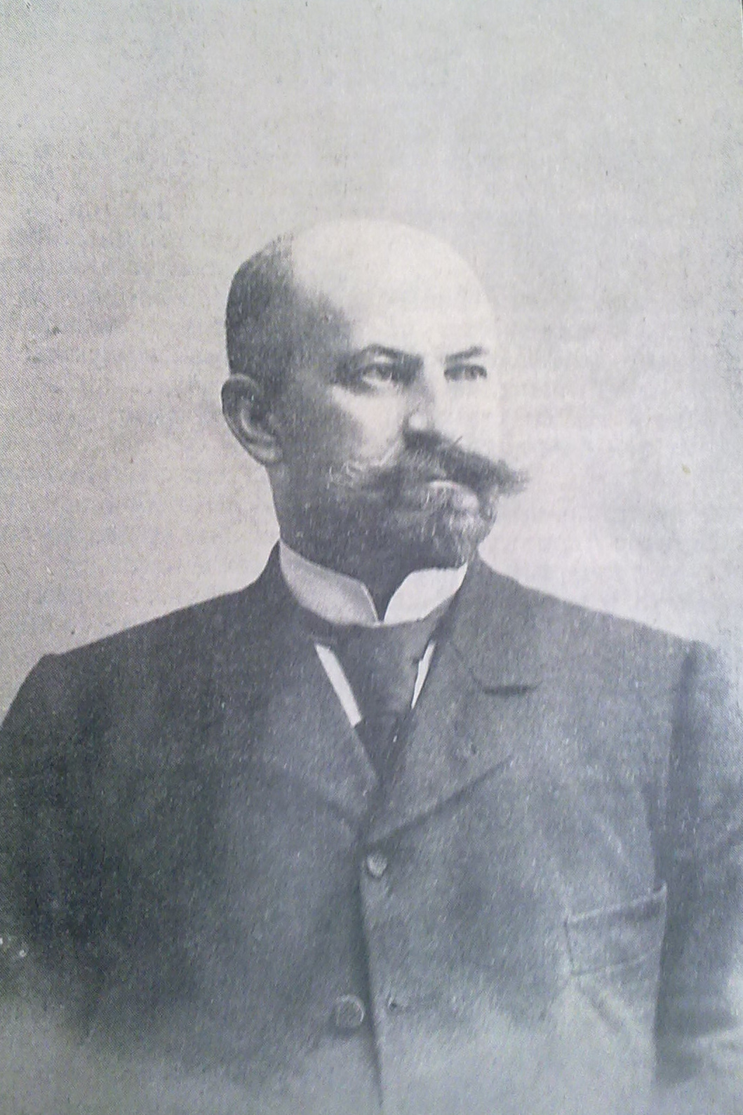Portrait of Georgi Hristovich, founder of Sofia Hunting Society Sokol