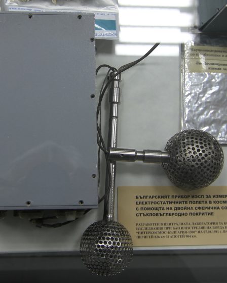 IESP microprocessor instrument launched aboard Bulgaria 1300 satellite