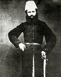 Portrait of writer and revolutionary Lyuben Karavelov, publisher of the Svoboda newspaper