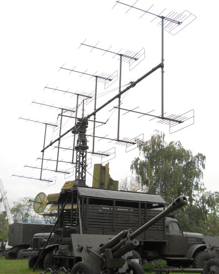 P-18 military radar system at Bulgaria's National Museum of Military History