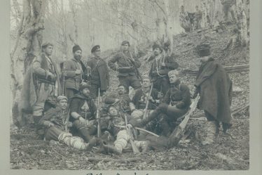 Voivodes of the Supreme Macedonian-Adrianople Committee at a conference