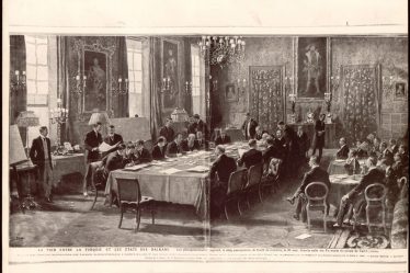 Delegates at the signing of the 1913 Treaty of London