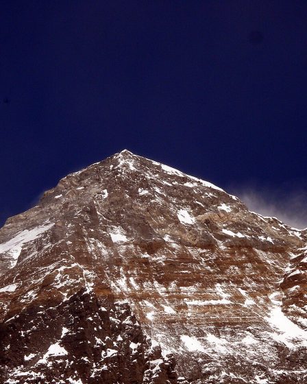 Mount Everest viewed from Kala Patthar in Nepal