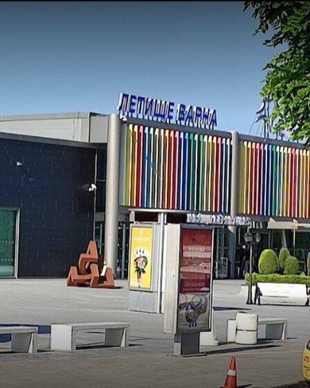 The terminal building at Varna Airport