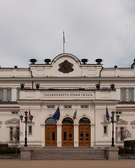 The National Assembly building in Sofia