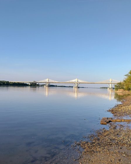 The New Europe Bridge between Vidin and Calafat over the Danube