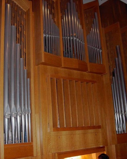 Jehmlich organ at the National Academy of Music in Sofia