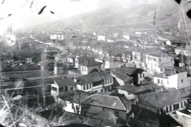 Panoramic view of Korçë in 1916