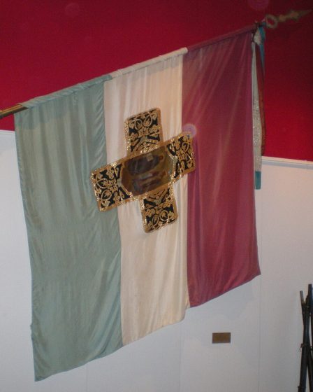 The Samara Flag presented to the Bulgarian Volunteer Corps in 1877
