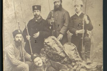 Bulgarian volunteers during the Serbo-Bulgarian War of 1885