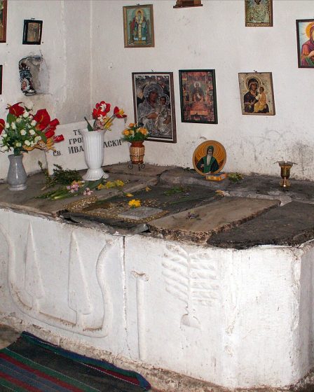 The tomb of Saint John of Rila near Rila Monastery