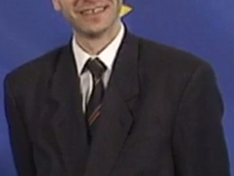 Bulgarian Prime Minister Zhan Videnov in 1995