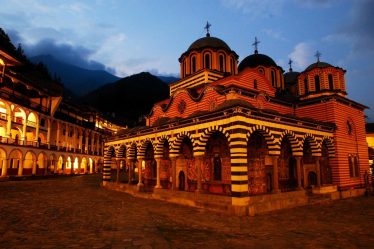 rila monastery, bulgaria, church, illuminated, light, silence, peace, faith, dusk, history, orthodoxy, rila monastery, rila monastery, bulgaria, bulgaria, bulgaria, bulgaria, bulgaria