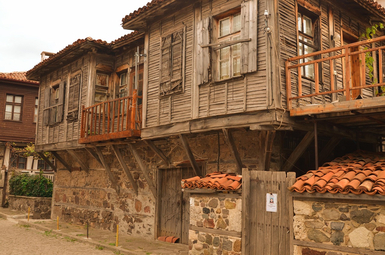 bulgaria sozopol city street 2098403