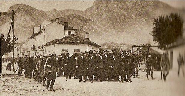 Arrested participants in Bulgaria’s September Uprising of 1923