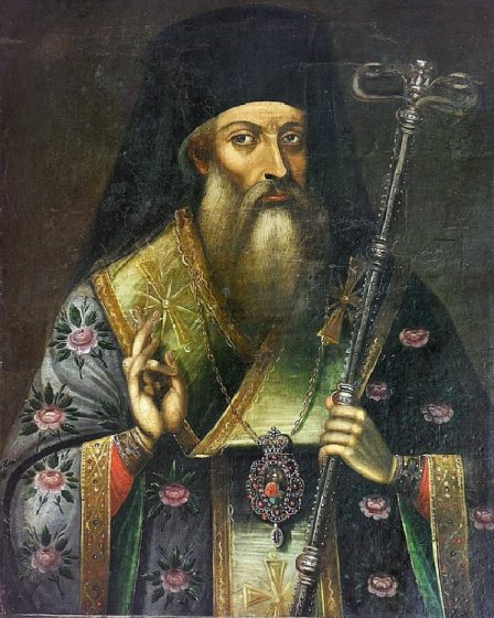 1812 portrait of Sophronius of Vratsa