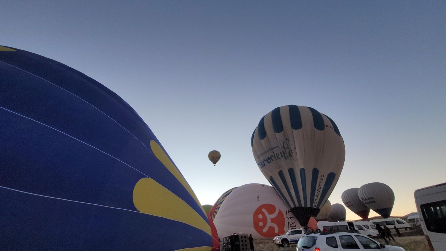 Balloons over Cappadocia at sunrise — 5