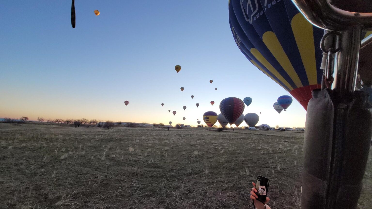 Balloons over Cappadocia at sunrise — 16