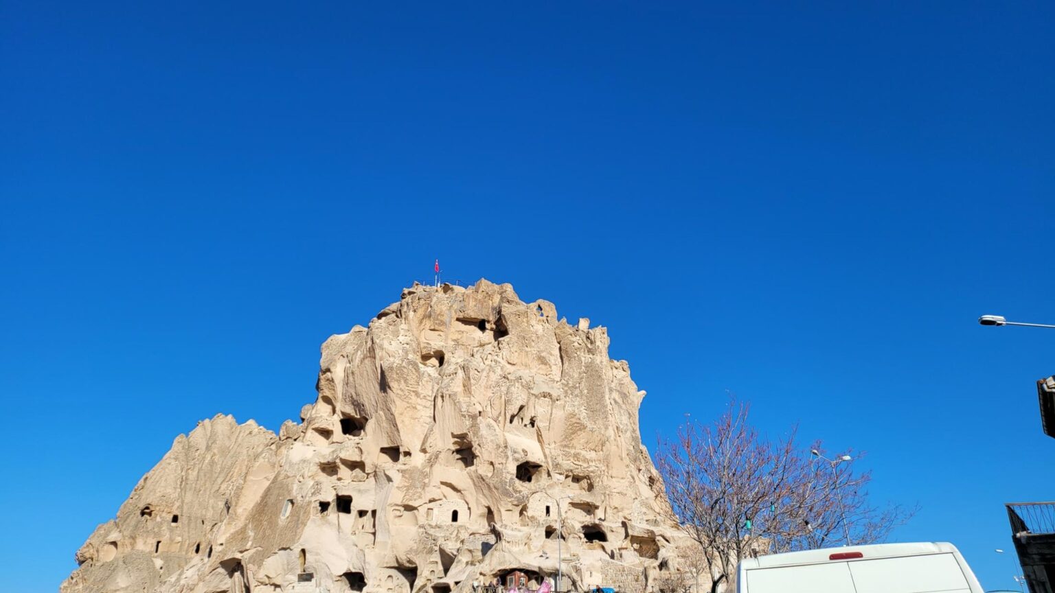 Uçhisar and its rock castle — 2