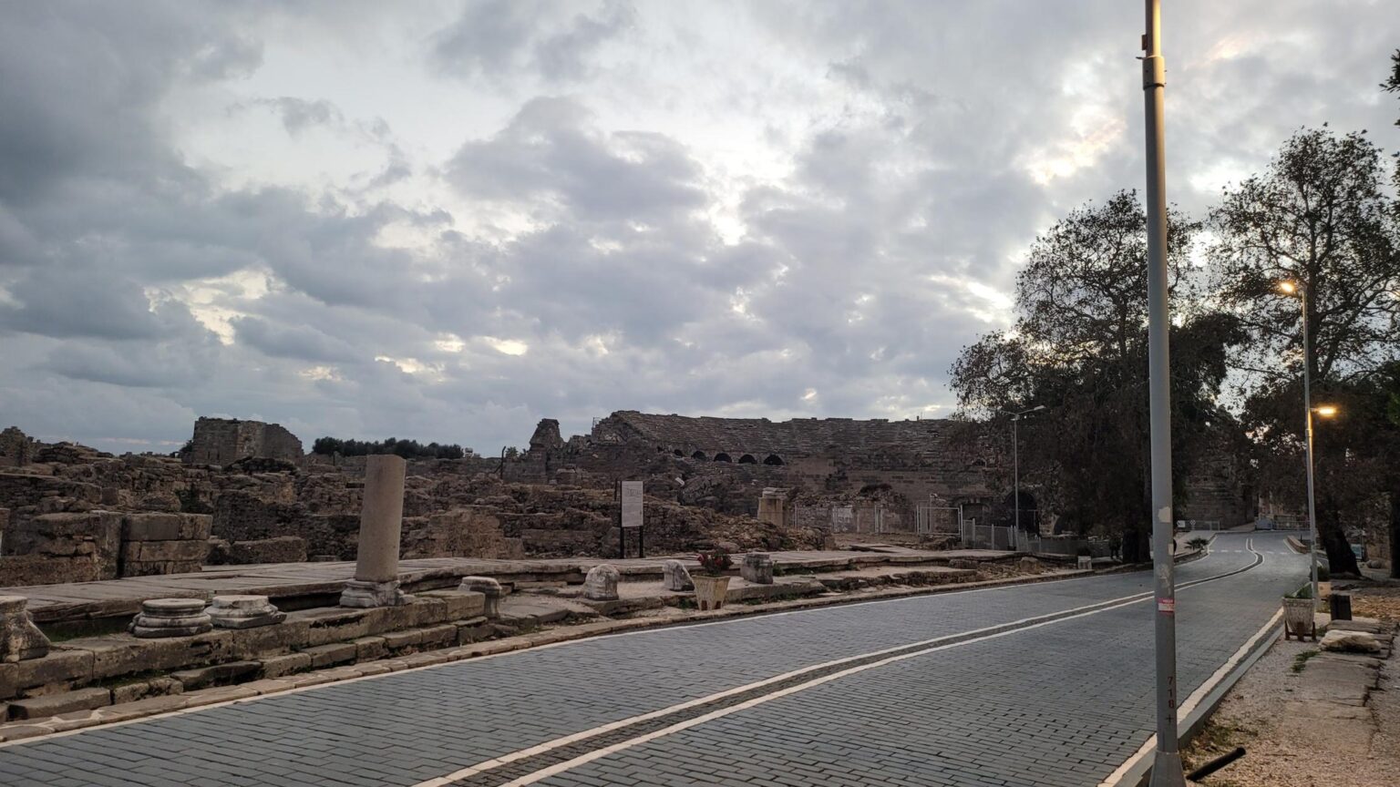 Side, Türkiye — ancient ruins and old town — 11