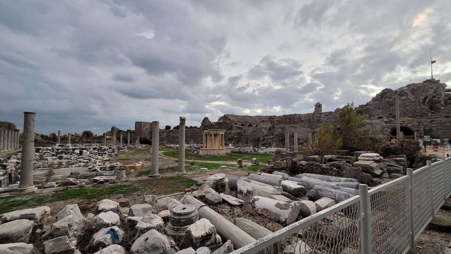 Side, Türkiye — ancient ruins and old town — 12