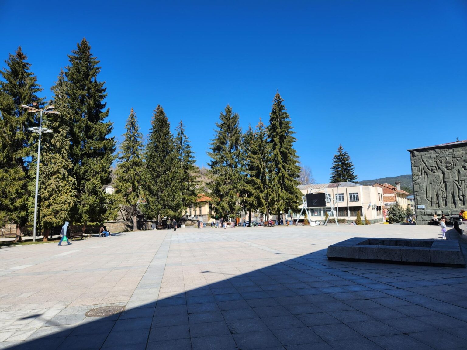 The centre of the town of Batak in the western Rhodopes - photo 12