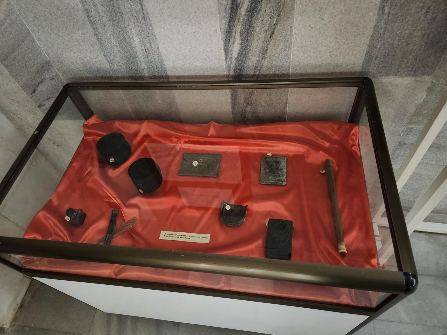 The crypt of the History Museum in Batak and the Anton Ivanov detachment display - photo 4